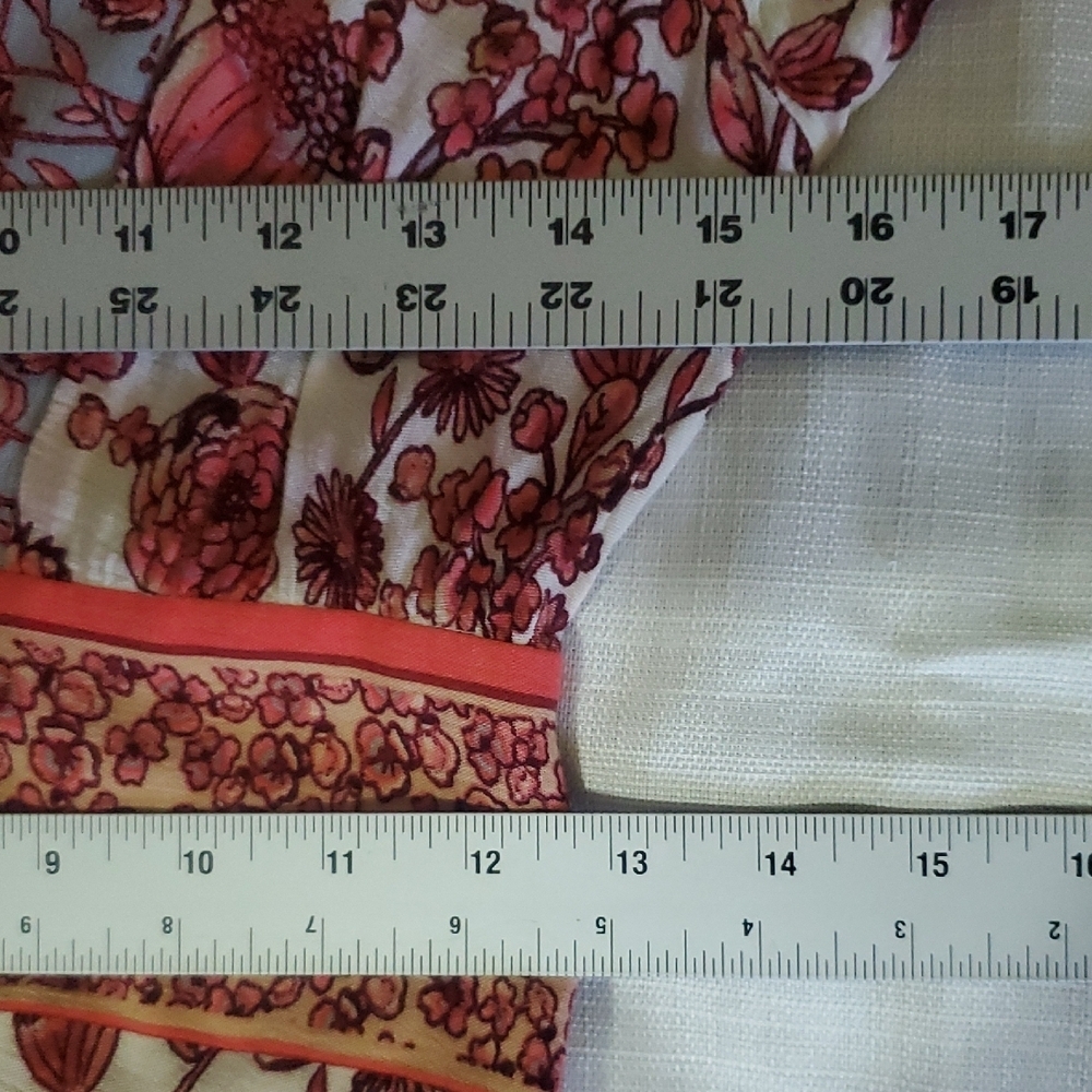 Illa Illa Floral Dress Floral V-Neck Maxi Dress Size S - Picture 12 of 13